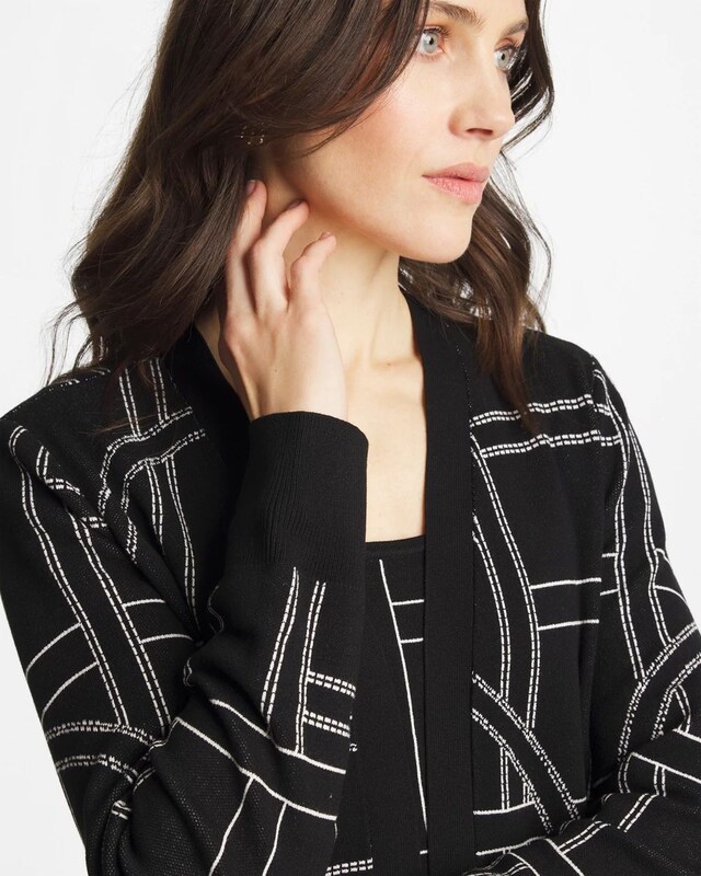 Ella Graphic Cardigan - image 4